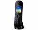 Panasonic Mobilteil KX-TGQ400SLB CAT-iq, Detailfarbe: Schwarz