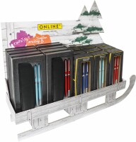 ONLINE    ONLINE Christmas Sleigh Eleganza 34650 Thekendisplay