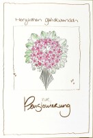 ABC Glückwunschkarte Ruhestand 1120009600 Blumen B6, Kein