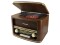 Bild 0 soundmaster Stereoanlage NR961 Braun, Radio Tuner: FM, DAB+, Detailfarbe