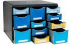 Exacompta Schubladenbox Bee Blue Store Box Multi, Anzahl
