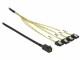 DeLock SATA-Kabel SFF-8643 - 4xSATA 50 cm