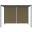 Image 1 vidaXL , Dachfarbe: Taupe, Material: Pulverbeschichteter Stahl