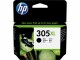 HP Inc. HP Tinte Nr. 305XL (3YM62AE) Black, Druckleistung Seiten: 240