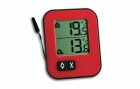 TFA Dostmann Thermometer MOXX Digital, Rot, Detailfarbe: Rot