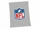 Herding Decke NFL 150 x 200 cm, Blau/Grau/Rot, Natürlich