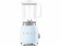 SMEG Standmixer 50's Style BLF03PBEU Blau, Motorleistung: 800 W