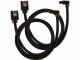 Corsair SATA3-Kabel Premium Set Schwarz 60 cm gewinkelt