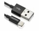 deleyCON USB 2.0-Kabel USB A - Lightning 2