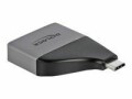 DeLock Card Reader Extern 64117 USB Type-C, Speicherkartentyp