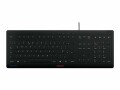 Cherry STREAM PROTECT KEYBOARD BLACK UK-ENGLISH LAYOUT NMS