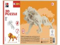 Marabu Holzartikel 3D Puzzle, Löwe, Breite: 19.5 cm, Höhe