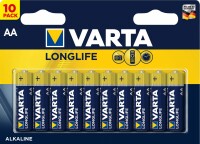 VARTA     VARTA Batterie 4106101461 Longlife, AA/LR06, 10 Stück, Kein