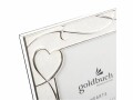 Goldbuch Bilderrahmen Hearts Silber, 13 x 18 cm, Bildformat