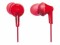 Bild 0 Panasonic In-Ear-Kopfhörer RP-HJE125 Rot, Detailfarbe: Rot