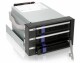 ICY DOCK Backplane-Modul MB153SP-B 3.5 ", Platzbedarf: 2x 5.25", Anzahl