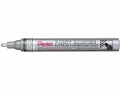 pentel Lackmarker Paint 2.5 mm, Silber, Oberfläche: Pappe, Metall