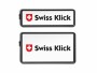 Swiss Klick Kennzeichenhalterset Hochformat Schwarz, Material