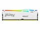 Kingston 32GB DDR5 6000MT/S CL30 DIMM FURY BEAST WHITE RGB
