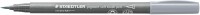 STAEDTLER Fasermaler mit Pinselspitze 372-870 coolgreylight