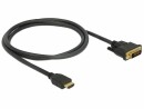 DeLock Kabel HDMI ? DVI, 1 m, bidirektional, Kabeltyp
