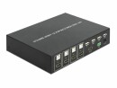 DeLock KVM Switch 4 in 1 Multiview Switch 4
