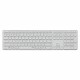 RAPOO     E9800M ultraslim keyboard - 11491     wireless, White