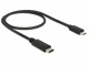 Image 1 DeLock USB2.0 Kabel, C- MicroB, 0.5m schwarz