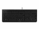 Cherry Tastatur KC 1000 Grau, Tastatur Typ: Standard