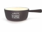 Heidi Cheese Line Fondue-Caquelon The Fondue is calling Schwarz, Material