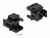 Bild 0 DeLock Keystone-Modul 12.5 mm Durchführung, schwarz 4er-Pack