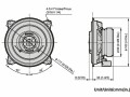 Pioneer 2-Weg Lautsprecher TS-1002i, Tiefe: 4.3 cm, Lautsprecher