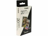 Canon Fotopapier ZINK ZP-2030 selbstklebend, 20 Blatt, Drucker