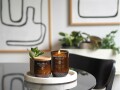Woodwick Duftkerze Incense & Myrrh ReNew Medium Jar, Eigenschaften