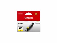Canon Tintenpatrone yellow CLI-571Y PIXMA MG5750 7ml, Kein