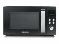 Severin Mikrowelle mit Grill 7752 schwarz 25 Liter, Grill 1000