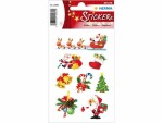 Herma Stickers Weihnachtssticker Santa Claus 3 Blatt à 24 Sticker