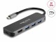 DeLock Dockingstation 3x 3.1 Typ-A + 1x HDMI 4K