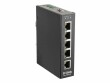 D-Link Rail Switch DIS-100E-5W 5 Port, SFP Anschlüsse: 0