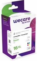 WECARE Multipack XL rebuilt CMYBK T163640WE z.Epson WF2010/2540