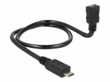 DeLock USB-OTG-Kabel ShapeCable Micro-USB B - Micro-USB B 0.5