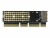 Bild 6 DeLock Host Bus Adapter PCIe x16/x8/x4 ? M.2, NVMe