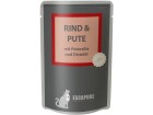 Escapure Nassfutter Pouch Rind & Pute, 100 g, Tierbedürfnis