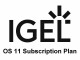 IGEL OS11 Select Subscription 1 Jahr, Speichertyp: Nicht