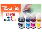 Peach Tinte Canon CISS GI-40/50 Multi-Pack C, M