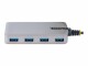 STARTECH 4-PORT USB HUB 5GBPS PORTABLE DESKTOP PORTABLE EXPANSION