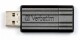 VERBATIM  USB-Drive Pin Stripe       8GB - 49062     black