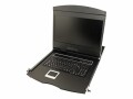 Value 19"-KVM-Sw.8x,48cm,VGA,16:9,USB,D