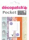 DECOPATCH Papier Pocket           Nr. 14 - DP014O    5 Blatt à 30x40cm