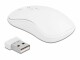 Bild 1 DeLock Tastatur-Maus-Set 12703 Wireless Weiss, Maus Features